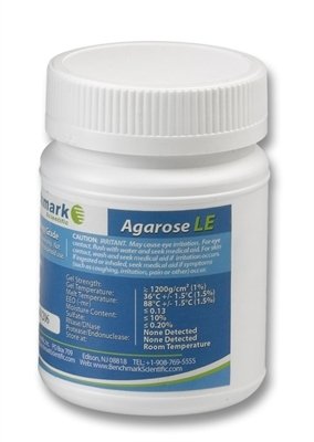Benchmark Scientific A1701 Agarose LE Powder, Highly Purified for Molecular Biology, 100 g