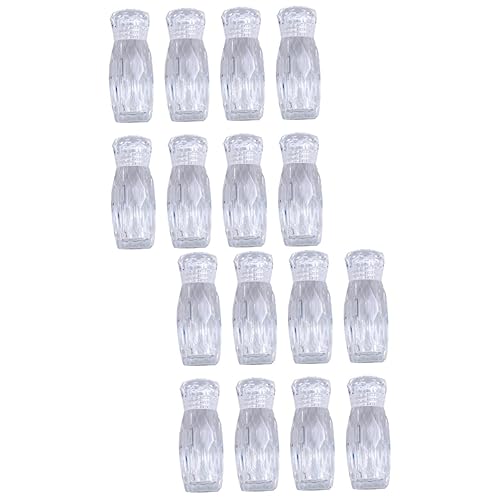 DOITOOL - DOITOOL 16 Pièces Embouteillée trousse de maquillage de voyage récipients en verre pour terrariums lotion bouteille pot de cosmétiques miniature échantillon sable de cristal