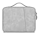 Lacdo Tablet Tasche Schutzhülle für 11 Zoll iPad A16, 11 Zoll iPad Air M3 M2, 11 iPad Pro M4, 10.9 iPad, 10.2 iPad, 10.9 iPad Air, 10.5 iPad Pro, 11 Galaxy Tab A9+ mit Magic Keyboard, Grau