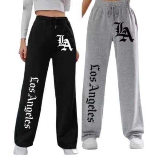 Girls Womens Korean Printed Loose Pajama Polycotton Comfortable Lounge Pants Pack of 2-image-13