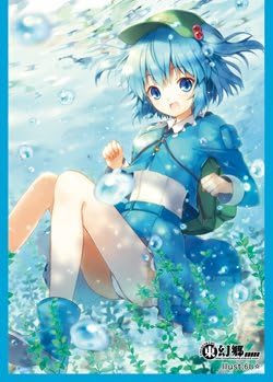 Amazon Co Jp 東方project カードスリーブ 東方御札擦符24 河城 にとり ホビー 通販