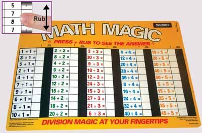Math Magic - Division Magic At Your Fingertips by ZooBooKoo