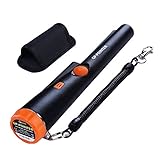 JEEMAK Pinpointer Metal Detector Treasure Hunting Tool Buzzer Vibrate Portable Pin Pointer with LED Indicators and Belt Holster
