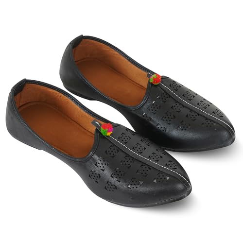 Image of DFR Mens Juttis Ethnic Mojaris | Casual Loafers Juti Shoe for Men
