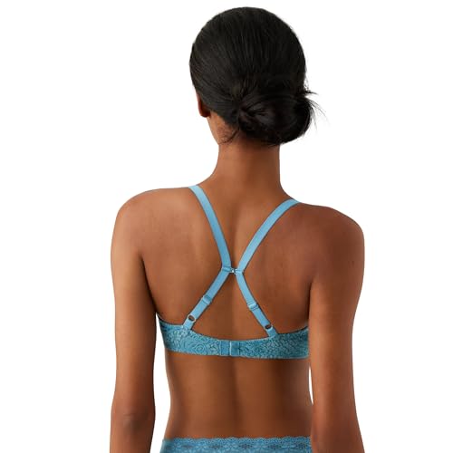 Image of Wacoal Women's Halo Lace Unlined Mid Coverage Underwire Bra, 851205