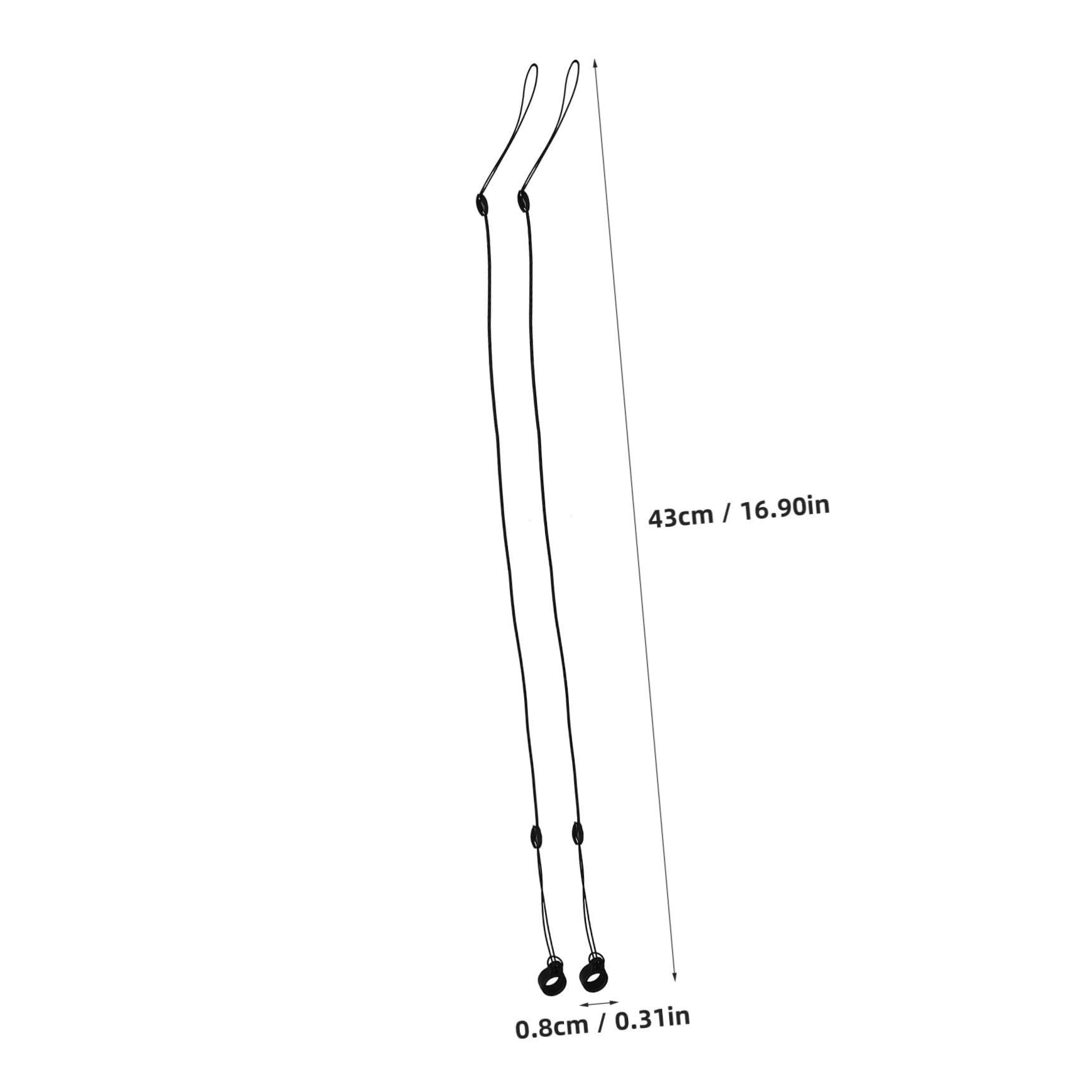 NAMOARLY Retractable Pen Leashes 10pcs Elastic Cord Lanyard for Signature Pen Braces