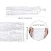 Fingerless Lace Gloves For Women Elbow Length Elegant Floral Long White Lace Gloves For Opera 20s Wedding Tea Party Cosplay (White)