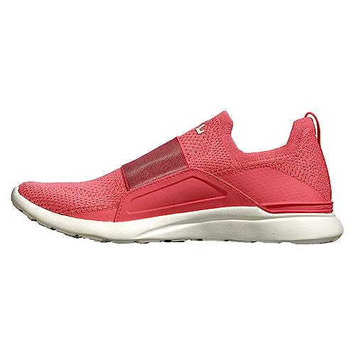 Athletic Propulsion Labs Women's Techloom Bliss Shoe, Fire Coral/Ivory, 8.5