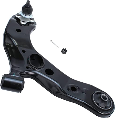 Image of Detroit Axle - 4pc Front End Control Arms Kit for Toyota RAV4 Lexus NX200t NX300 NX300h, 2 Lower Control Arms w /Ball Joints 2 Outer Tie Rod Ends Replacement