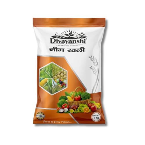 Image of Divayanshi Neem Khali Fertilizer | Organic Neem Cake Powder for Plants | Natural Pest Control, Soil Conditioner & Growth Booster | For Garden, Pots & All Plants-5 kg