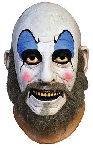 Captain Skullduggery Elite Costumes - Trick Or Treat Studios Captain Spaulding Halloween Mask for Adults, House of