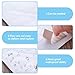 Thinp 120 Pcs Self Adhesive Pockets，Clear Label Holders Binder Labels of 1 X 3 Inch File Folder Labels Clear Adhesive Pockets Holder with Top Open for Storage Bins Notebooks Boxes Label Inserts