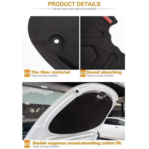 Tapis de protection thermique Tesla Model 3 isolant 2017-2023 - 4