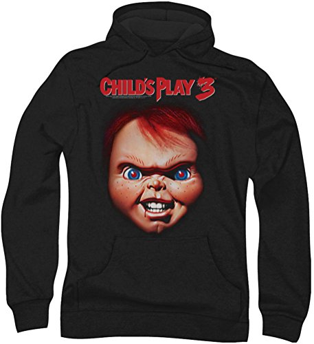 Childs Play 3 - Mens Chucky Hoodie Black XXX-Large...