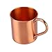 Produktbild Kupfer-Weinglas Moscow Mule Cup Cocktailbecher Bar Kaltgetränke Reines Kupfer Tasse Milchglas Getränke Utensilien geeignet für Zuhause Bar Partys
