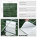 DEWOO Peel and Stick Subway Backsplash Green Kitchen Bathroom Rectangle Self Adhesive Wall Tile Brick (10-Sheet, 12