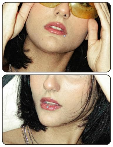 Medusa Piercing Jewelry Stainless Steel Labret Jewelry Monroe Lip Rings Different Size Tragus Nail Conch Cartilage Helix Earring Stud Bar Length 6mm 8mm 10mm 12mm4