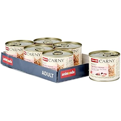 animonda Carny Wet Cat Food with Chicken and Shrimp Cover