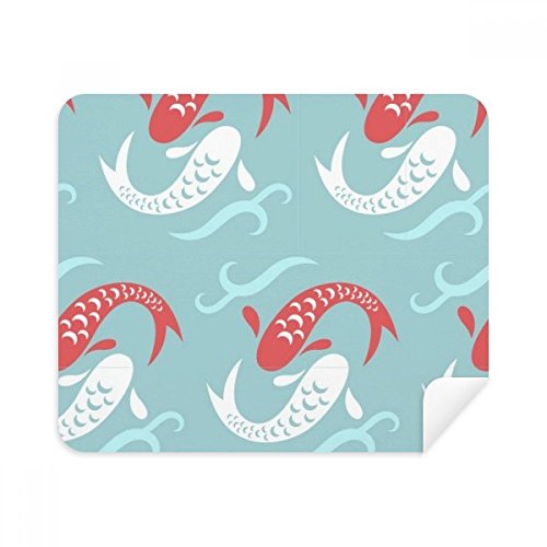Chiffon de Nettoyage Lunettes et Écran Suede Japon Totem Motif Carp
