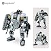 MyBuild Mecha Frame 5 Mech Suit Building Toys Gray Mech Building Bricks Base Defender MF05-A01