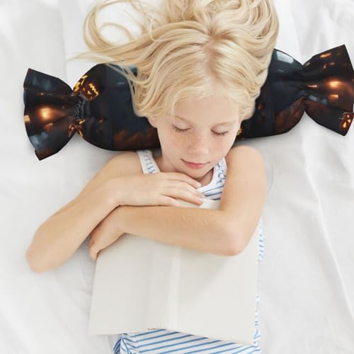 Almohada de espuma viscoelástica tamaño único negra miniatura 6