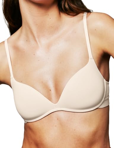 Image of Pepper Bra for Sizes AA-B Cups | Wirefree Zero-G Padded Lift Up Bra, Fitted Push Up Bra for Women