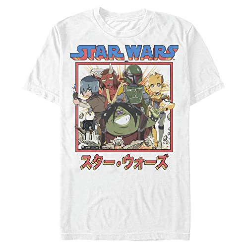 T-Shirt Star Wars Anime Group Homme idéal pour vos sorties geek