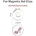 Eshan Golf Ball Markers 5 10 Pack Cute Funny Novelty Golf Markers Golf Bag Accessories Gifts Ball Position Marking Disc for Men Weman Golfers (5, High Heel)