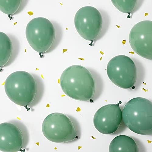 Chrome Gold Balloons 5 Inch Small Balloons 5in Gold Metallic Latex Party Balloons with Balloon Garland Tape Dot Glue for Baby Shower Birthday Party Decorations 50pcs