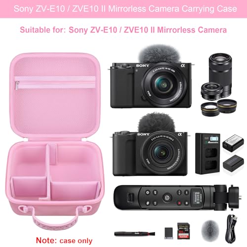 Image of Elonbo Case for Sony ZV-E10 / ZVE10 II /Alpha 6700 / A6400 / A6100 / A7 Camera