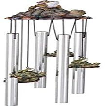 Cussing Cups StealStreet SS-G-41954, Round Top Frog Turtle Hanging Garden Porch Decoration Decor Wind Chime