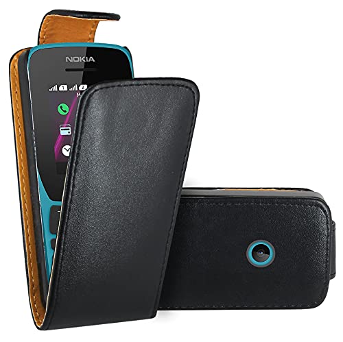 WenTian Nokia 110 Coque, Etui Housse Coque en Cuir Flip Case Cover pour Nokia 110