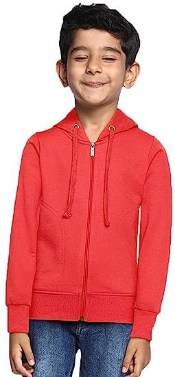 Image of ADBUCKS Rich Cotton Full Sleeves Zipper Jacket with Hoodies for Boys