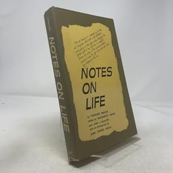 Hardcover Notes on Life Book