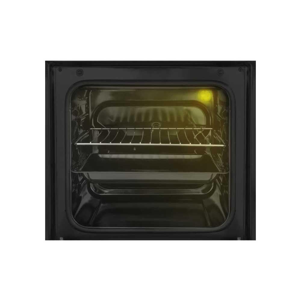 OCEANIC - Cuisiniere vitrocéramique 50 x 50 cm, four convection naturelle, four 48L silver