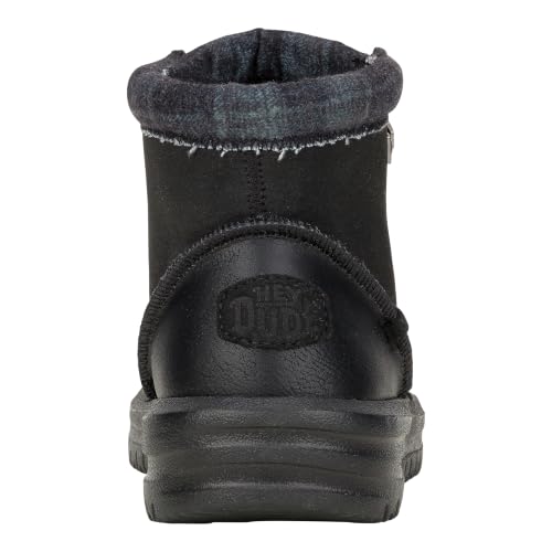 Image of HEYDUDE Boy's Youth Bradley Classic Boot | Water Repellent Lace Up Boot
