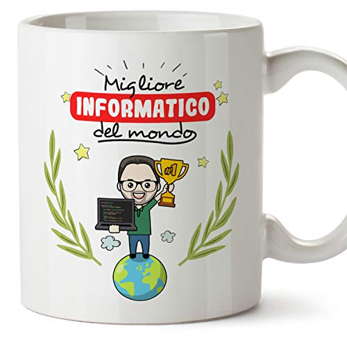 MUGFFINS Tazza Informatico (Migliore del Mondo) - Idee Regali Originali Informatica