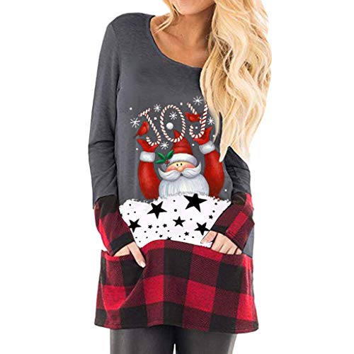 Merry Christmas Plaid Leopard Printed Tree Baseball T-Shirt Womens Casual 3/4 Sleeve Letter Print Graphic Tees Black