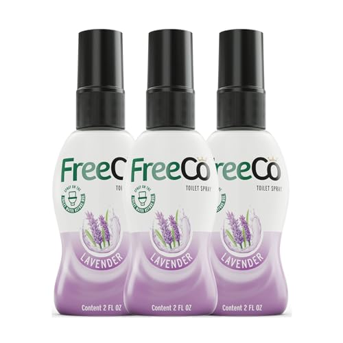 Freeco Pack de 3 – Bloqueador de Olores WC (Before You Go) – Neutraliza malos olores al instante – Spray natural y eficaz – Frescura duradera – Ideal para hogar, oficina y restaurantes – Aroma Lavanda