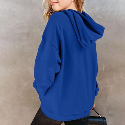 Hoodies For Teen Girls Oversized Pullover Sweatshirts Preppy Casual Kids Long Sleeve Baggy Fall Comfy Tween Cute Tops2