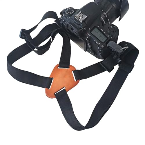 Correa para cámara, correa cruzada para el hombro para prismáticos, correa de arnés para binoculares ópticos, 2 conectores de bucle, arnés de pecho de cámara, compatible con Canonn, Nikonn, Sony y