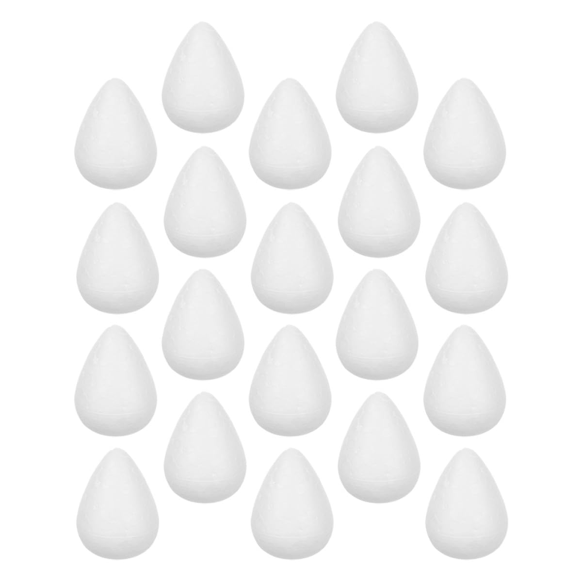 Boutons de fleurs en mousse blanche rigides et durables pour ornements de cortège chic