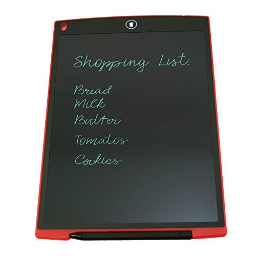 12 inch Screen Red Writing Tablets (Writing Pad, Electronic Chalk Board, Magic Slate, Ewriter, E Notepad) and Sizes