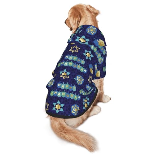Sudadera con Capucha para Perros Grandes