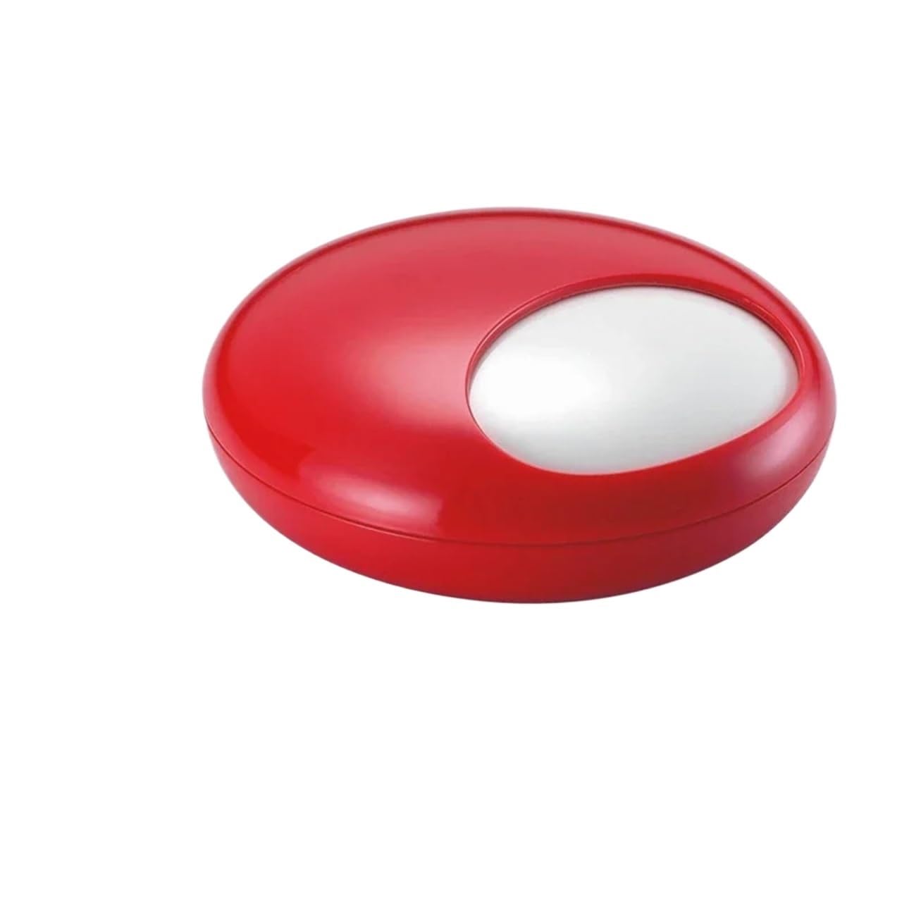 ashtray, Desktop Ashtray 1Pcs Creative With Sliding Lid Rotating(Red-s)