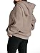 IRIVOSEY Hoodies for Women Oversized Trendy Sweatshirts Pullover Weighted Fleece Long Sleeve Sweaters Fall Fashion Winter Outfits Y2k Clothes (Coffee Grey,Small)