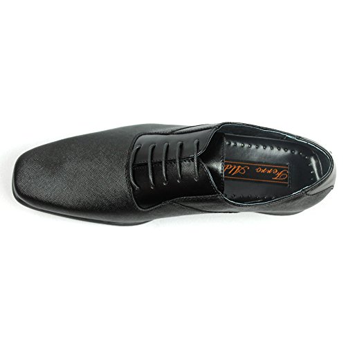 Ferro Aldo Men's 19277B Gibson Double Texture Oxfords Shoes4