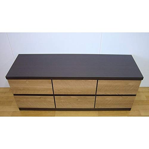 Amazon｜ADmart ショコラ 国産120-2段ベンチローチェスト 120cm