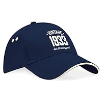 Algopix Similar Product 8 - 90th Birthday Baseball Cap Hat Gift