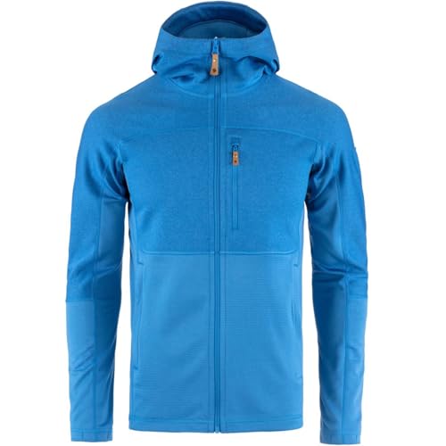 Image of Fjallraven Abisko Men's Trail Full Zip Hooded Fleece - Breathable, Comfortable, Lightweight Fleece Warmth - Hiking, Trekking